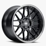 ESR CS18 18" 5x108 (Custom Drill) Gloss Black w/ Machined Lip