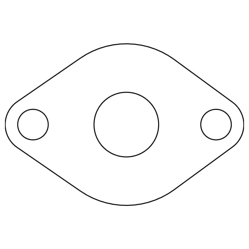 d350870554482ba5ce480656aba7006e.jpg Cometic Ford 59A Flathead V8 .015in Fiber Oil Pump Mounting Gasket - 1945-1948 - Image 1