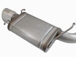 aFe Mach Force-Xp 3in CB Stainless Steel Dual Exhaust System w/Polished Tips 09-15 Cadillac CTS-V - Image 5