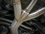 aFe Takeda 3in 304 SS Cat-Back Exhaust w/ Tri-Black Tips 17-18 Honda Civic Type R L4 2.0L (t) - Image 3