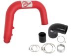 aFe BladeRunner 2.5in Red IC Tube Hot Side w/ Coupling & Clamp Kit 2016 GM Colorado/Canyon 2.8L - Image 2
