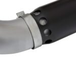 aFe Atlas Exhaust 5in DPF-Back Al Steel 2016 Nissan Titan XD V8-5.0L Black Tip - Image 5