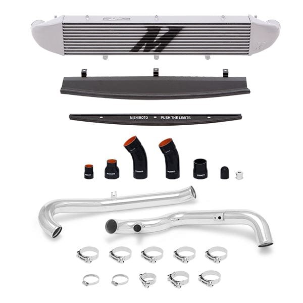 da807e98ca214.jpg Mishimoto Ford Fiesta ST Intercooler Kit, 2014-2019 Polished Pipes, Silver Cooler - Image 1