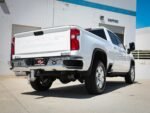 aFe Large Bore-HD 5 IN 409 SS DPF-Back Exhaust System w/Black Tip 20-21 GM Truck V8-6.6L - Image 5