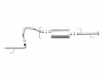 aFe MACH Force-XP 2.5in 409 SS Cat-Back Hi-Tuck Exhaust - 10-19 Toyota 4Runner V6-4.0L - Image 4