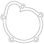 Cometic Nissan E13 / E15 / E16 .031in Fiber Water Pump Gasket