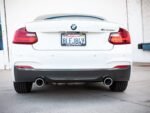 aFe MACHForce XP 3in to 2.5in 304 SS Cat-Back Exhaust w/ Polished Tips 14-16 BMW M235i - Image 6