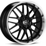 Enkei Wheels Lusso 20" 5x120 Black w/ Machined Lip