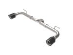 aFe Takeda 2-1/2in 304 SS Axle-Back Exhaust w/ Carbon Fiber Tips 14-18 Mazda 3 L4 2.0L/2.5L - Image 5
