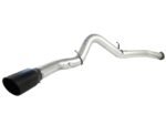 aFe Atlas Exhaust 5in DPF-Back Al Steel 07.5-10 GM Diesel Trucks V8-6.6L (td) LMM (Blk Tip) - Image 2