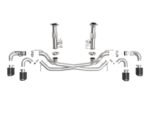 AFe MACH Force-Xp 304 Stainless Steel Cat-Back Exhaust Carbon 2020 Chevrolet Corvette C8 - Image 5