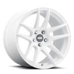 ESR Wheels CS8 18" 5x110 (Custom Drill) Gloss White w/ Gloss White