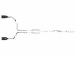 aFe Vulcan Series 4-3in 304SS Exhaust Cat-Back w/ Blk Tips 2019 GM Silverado/Sierra 1500 V8-6.2L - Image 4