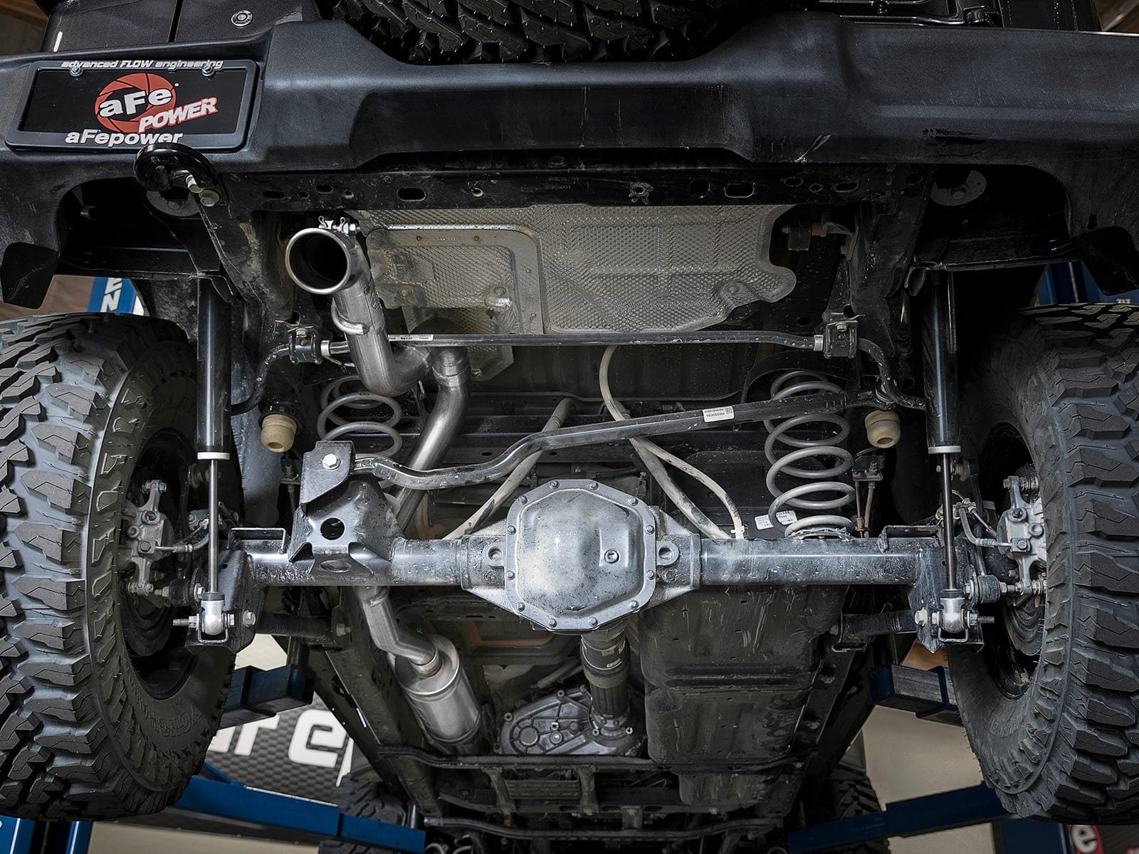 f41e5f4a5957ba1348b60e0e22a172b3.jpg aFe MACH Force-Xp 2.5in Catback High-Tuck Exhaust 18-21 Jeep Wrangler (JL)3.6L 4-Door - Polished Tip - Image 1
