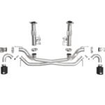 AFe MACH Force-Xp 304 Stainless Steel Cat-Back Exhaust Black 2020 Chevrolet Corvette C8