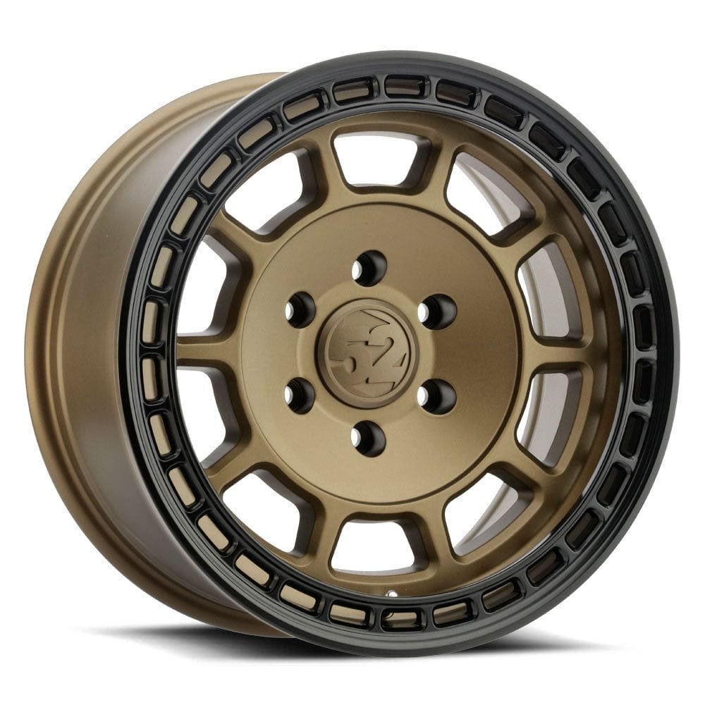 fifteen52-offroad-traverse-hd-block-bronze-6-lug-1_1200x1500_crop_center_d13e8872-7129-4a12-a553-c911de92e19d.jpg Fifteen52 Traverse HD 17" 6x139.7 Block Bronze - Image 1