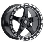 Forgestar D5 Beadlock 17" 5x120 Gloss Black