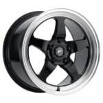 Forgestar D5 Drag 17" 5x139.7 Gloss Black
