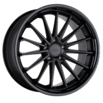 TSW Cast Marina 18" 5x120 Matte Black W/ Gloss Black Lip - Image 4