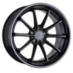 TSW Cast Sweep 20" 5x114.3 Matte Black W/ Gloss Black Lip - Image 4