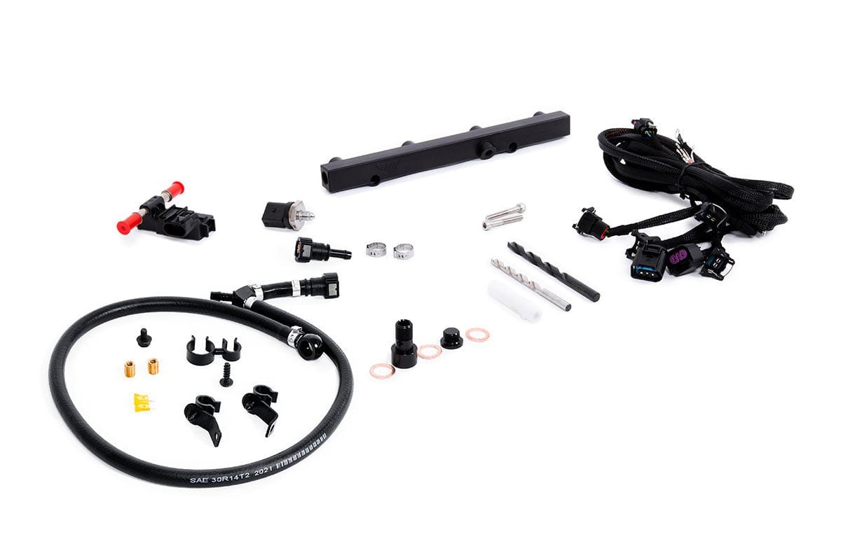 img_34955mk8mqb2cropnoinjectorsweb1.jpg Unitronic MPI Fuel Rail Upgrade Kit for MQB EA888.3 w/o Injectors - Image 1