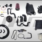 JHM - Supercharger Kit for B7 - RS4, Stage 1+ Upgrade with smaller pulley and complete air to water intercooler