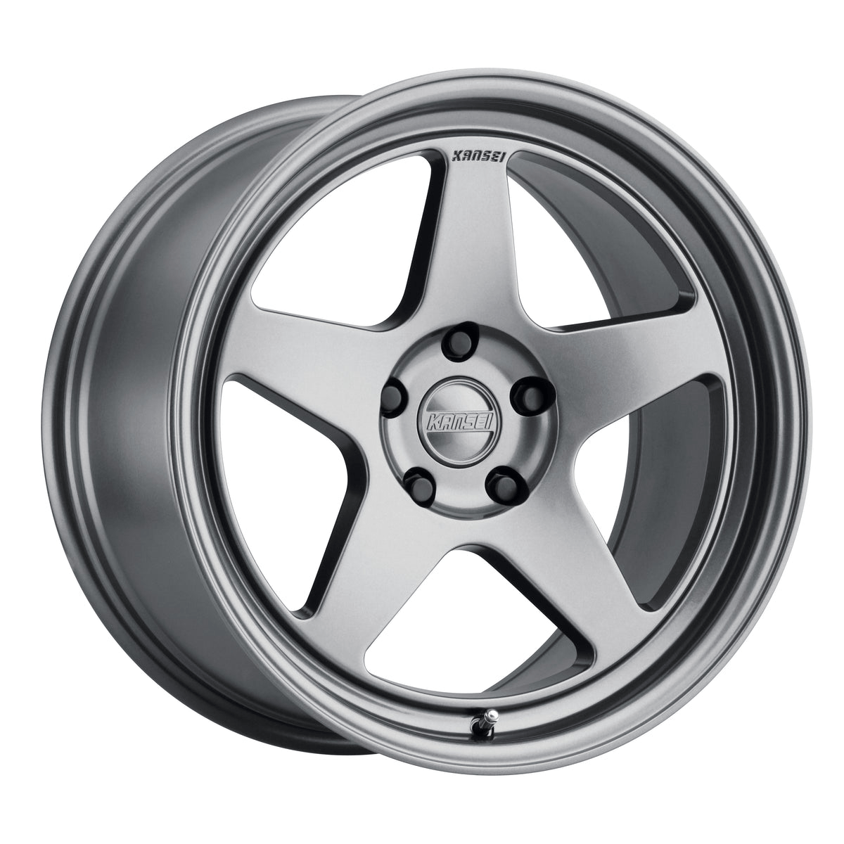 kansei-k12g-wheel-5lug-gunmetal.png Kansei KNP 17" 5x100 Gunmetal - Image 1