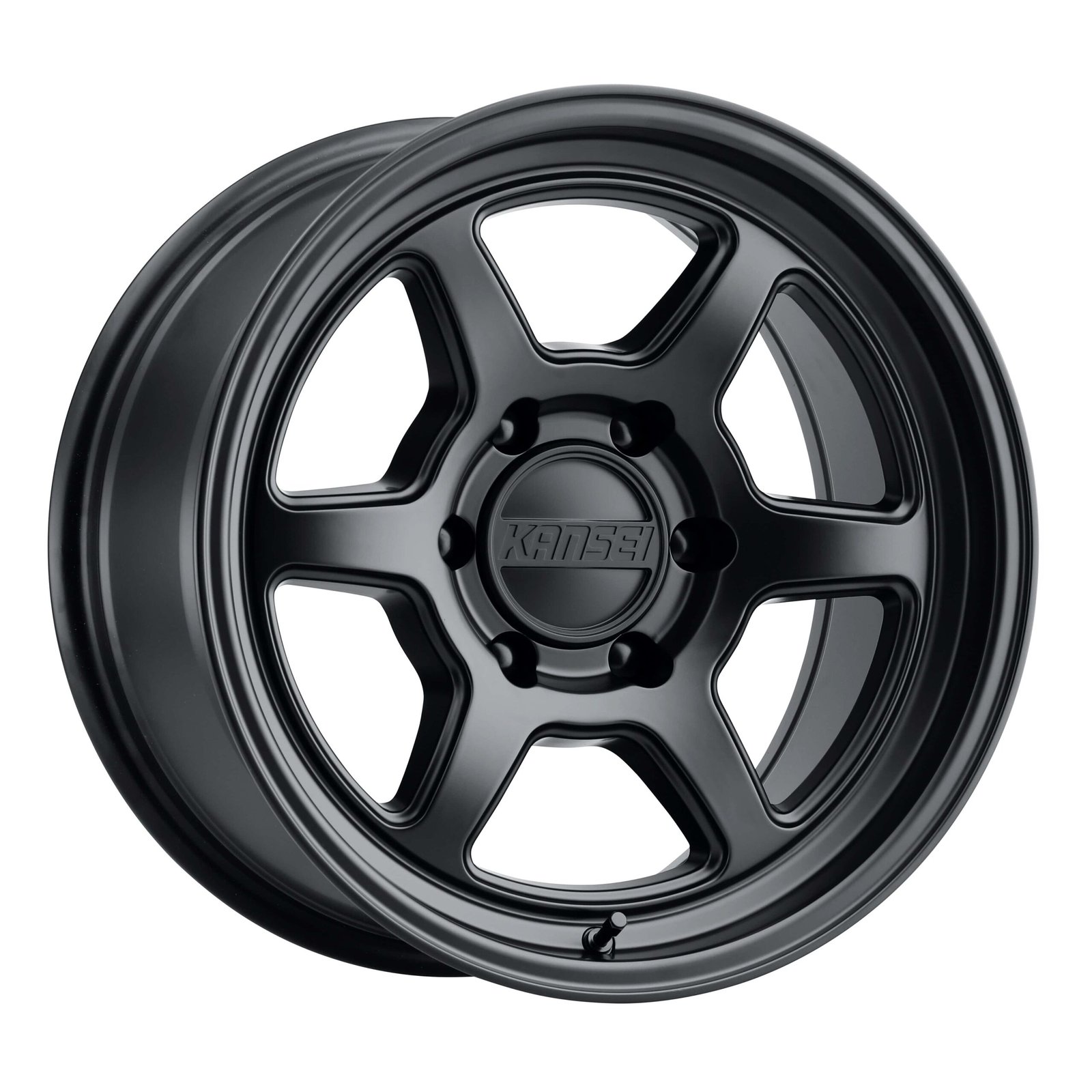 kansei-roku-wheel-6lug-matte-black-17x8-5_51a5193e-6da1-42bc-89a5-a7bcf7138a0c.jpg Kansei Roku 17" 6x139.7 Matte Black - Image 1