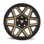 Mamba M23 20" 6x139.7 Matte Black w/ Bronze Face - Image 3