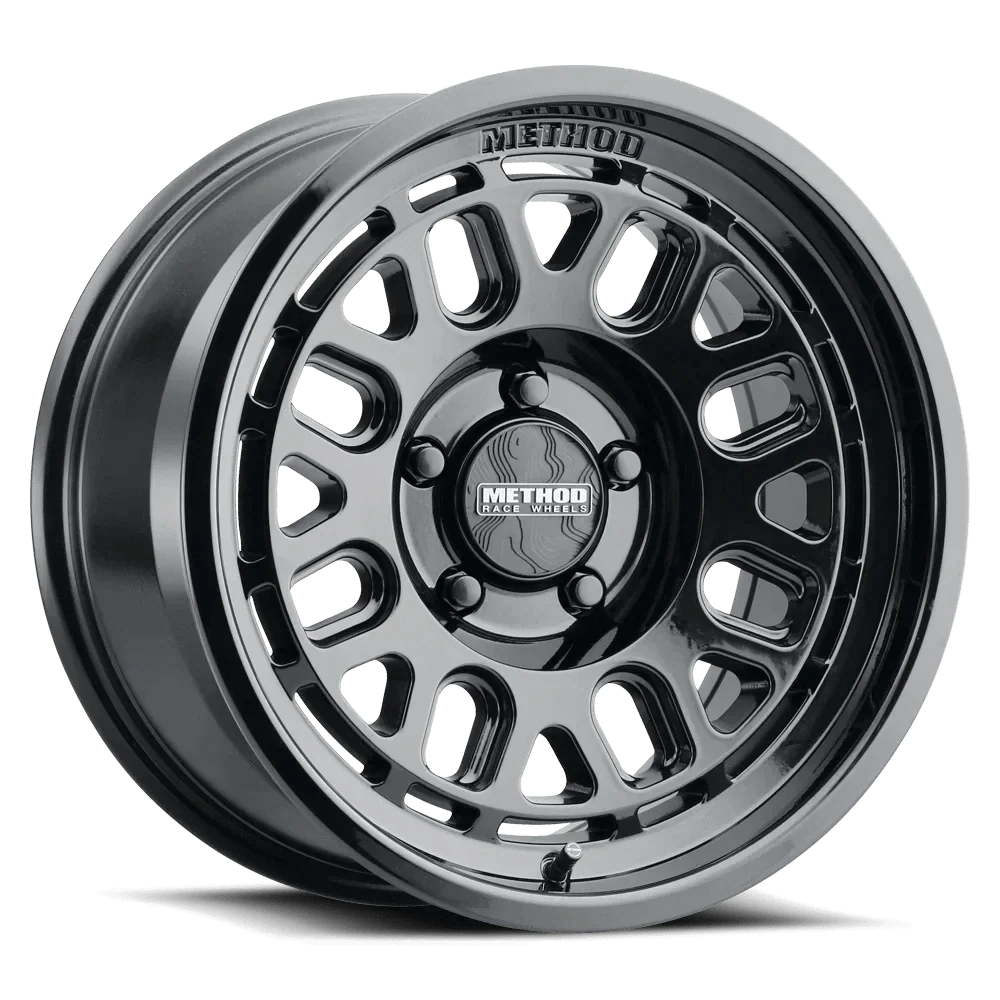 method-mr321-wheel-5lug-gloss-black-17x8-5-1000_1000x1000_8190223e-7f8b-4e61-aa51-431d53954c3f.png Method Race Wheels MR321 18" 8x165.1 Gloss Black - Image 1