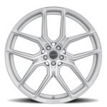 MV Forged MVF5 22" 5x108 up to 5x132 Diamond Silver (Custom Wheel) - Image 2