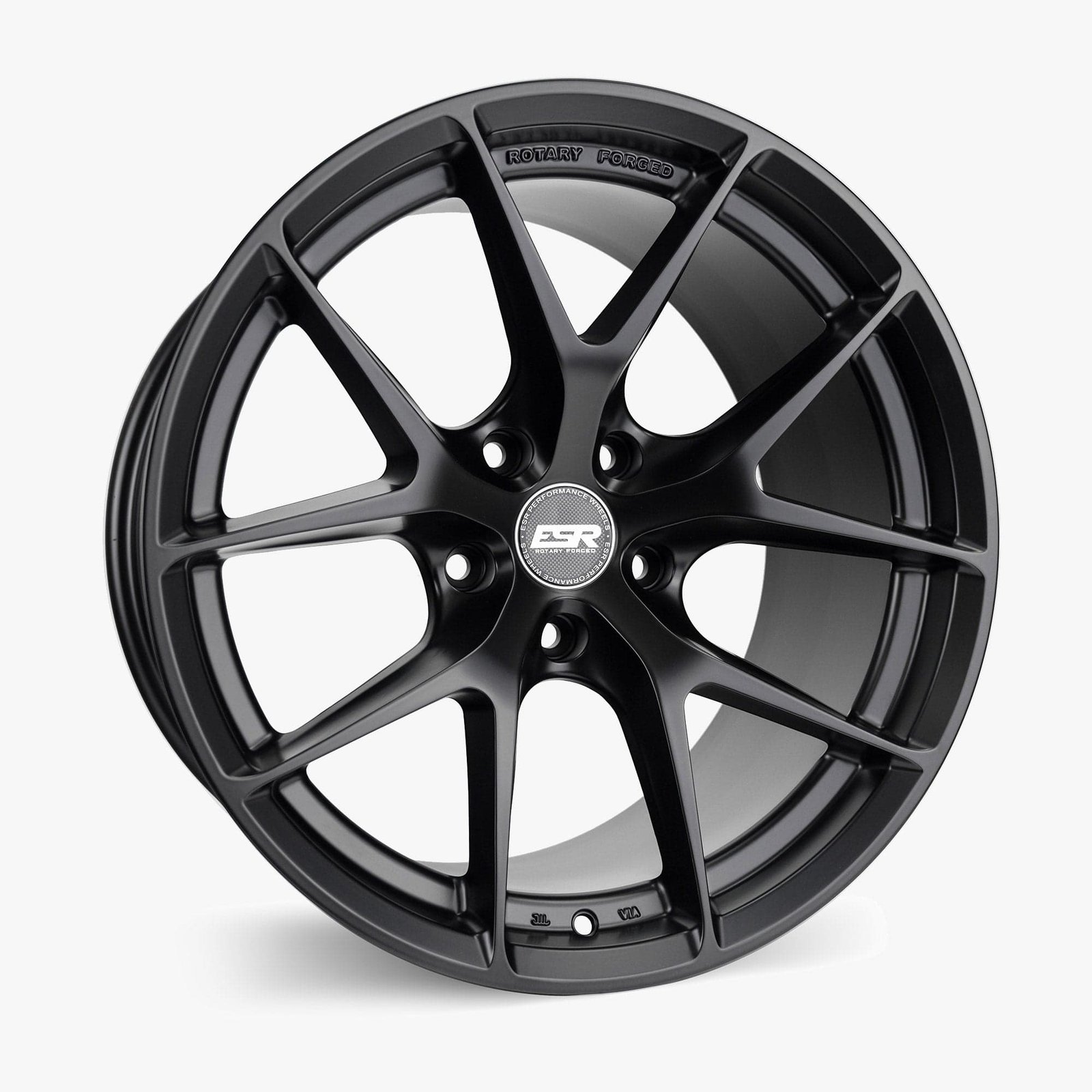 rf2-matte-black_7ea1c65d-05ed-4731-a581-fe731e7930c7.jpg ESR Wheels RF2 18" 5x112 (Custom Drill) Matte Black w/ Matte Black - Image 1