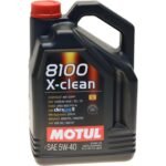Motul 8100 X-Clean Synthetic Motor Oil 5W-40 (5L)