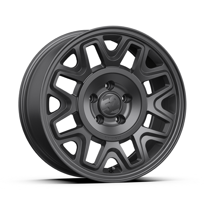 wander-mx-carbon-grey-qfront.png Fifteen52 Wander MX 17" 5x112 Carbon Grey (Satin Gunmetal) - Image 1