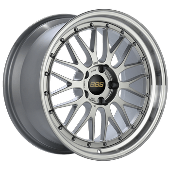 wheelPic_8-27-2020_4914_c092b51e-f25c-4f89-85e9-ca683b8501f5.png BBS LM 18" 5x130 Diamond Silver - Image 1