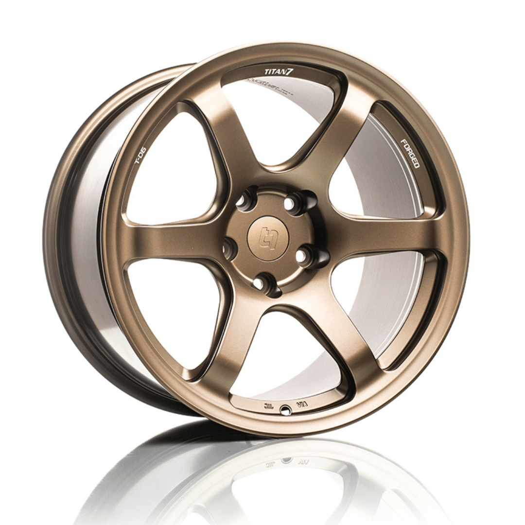 wheel_740a2949-3b1f-4af4-8b62-c27163e24aef.png Titan 7 T-D6 17" 5x100 Techna Bronze - Image 1
